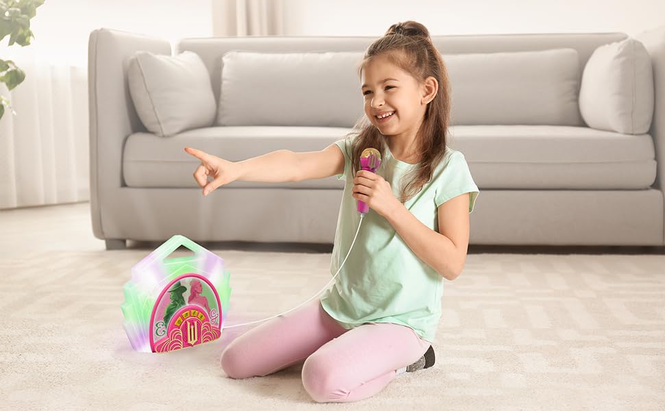 ekids Wicked built-in music clips let you start with Defying Gravity and Popular.
