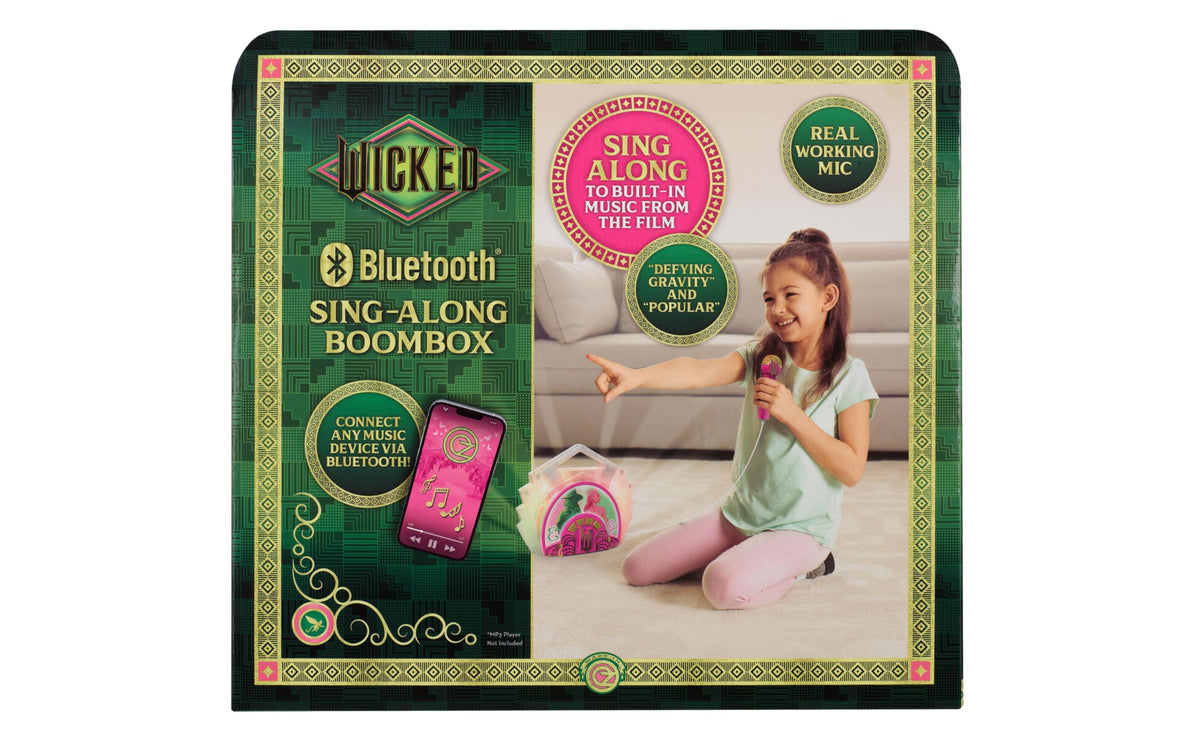 ekids Wicked family singing session promotes interactive play anywhere.