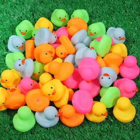 Squeezable EKisemio ducks with quack sounds for sensory play