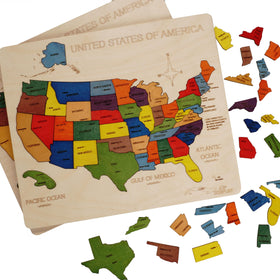 Ekoplay puzzle—eye-hand coordination and spatial imagination through guided pretend travel.