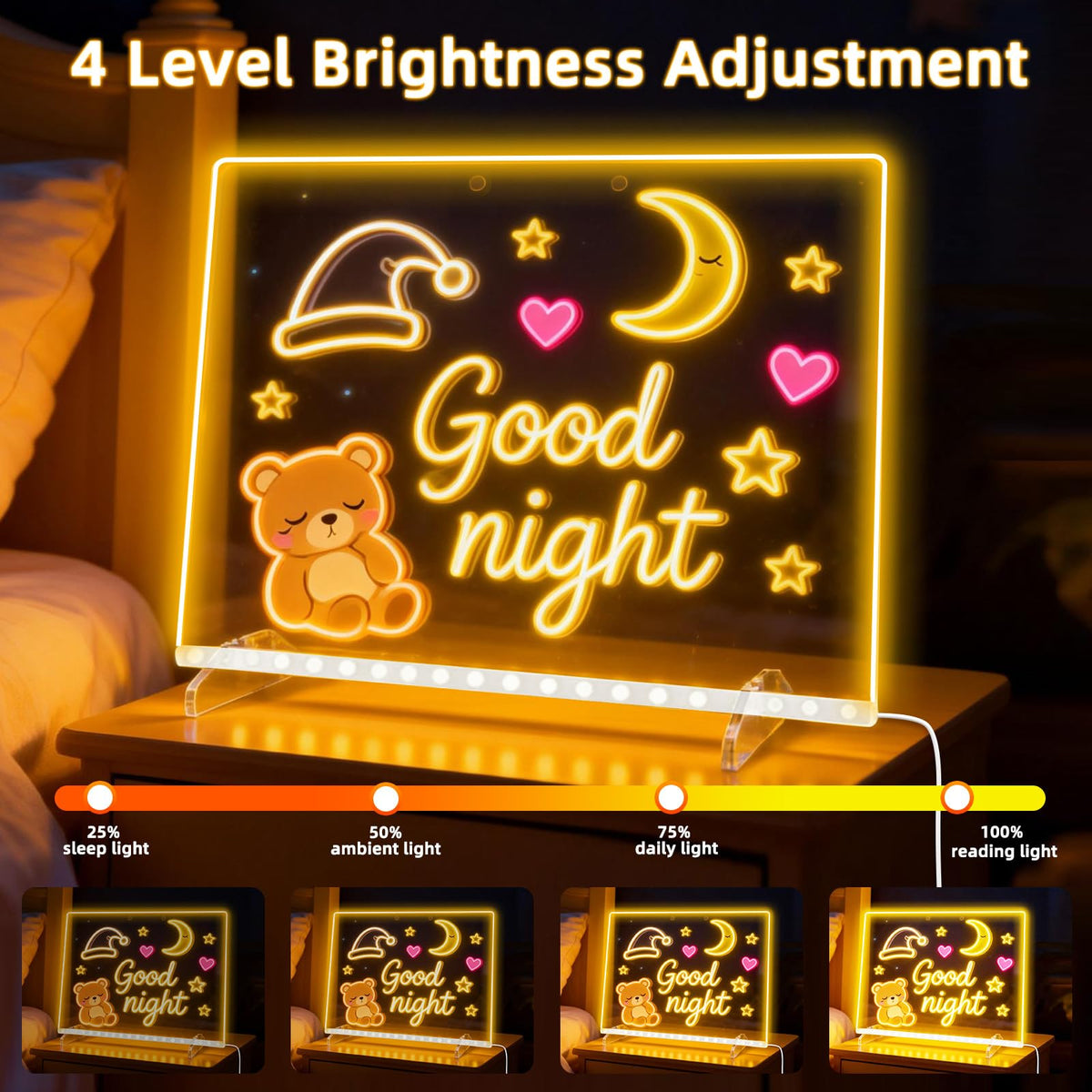 EKSPRINT LED drawing board markers enhance color options for art