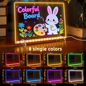 EKSPRINT LED drawing board on desk supports homework notes and doodles