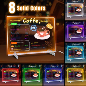 EKSPRINT board shows six lighting modes for varied light effects.