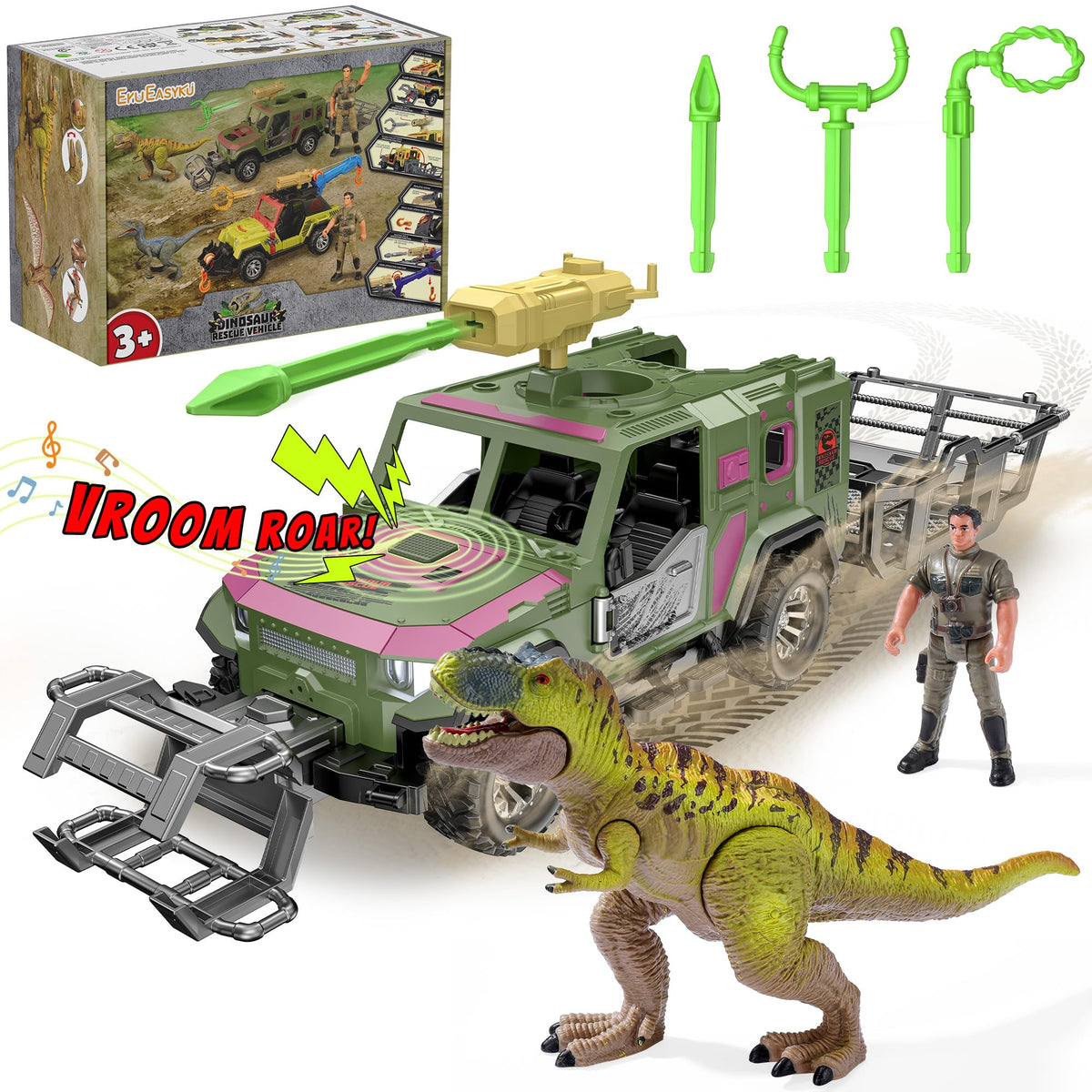 EKU Easyku rescue truck is durable and safe for kids.