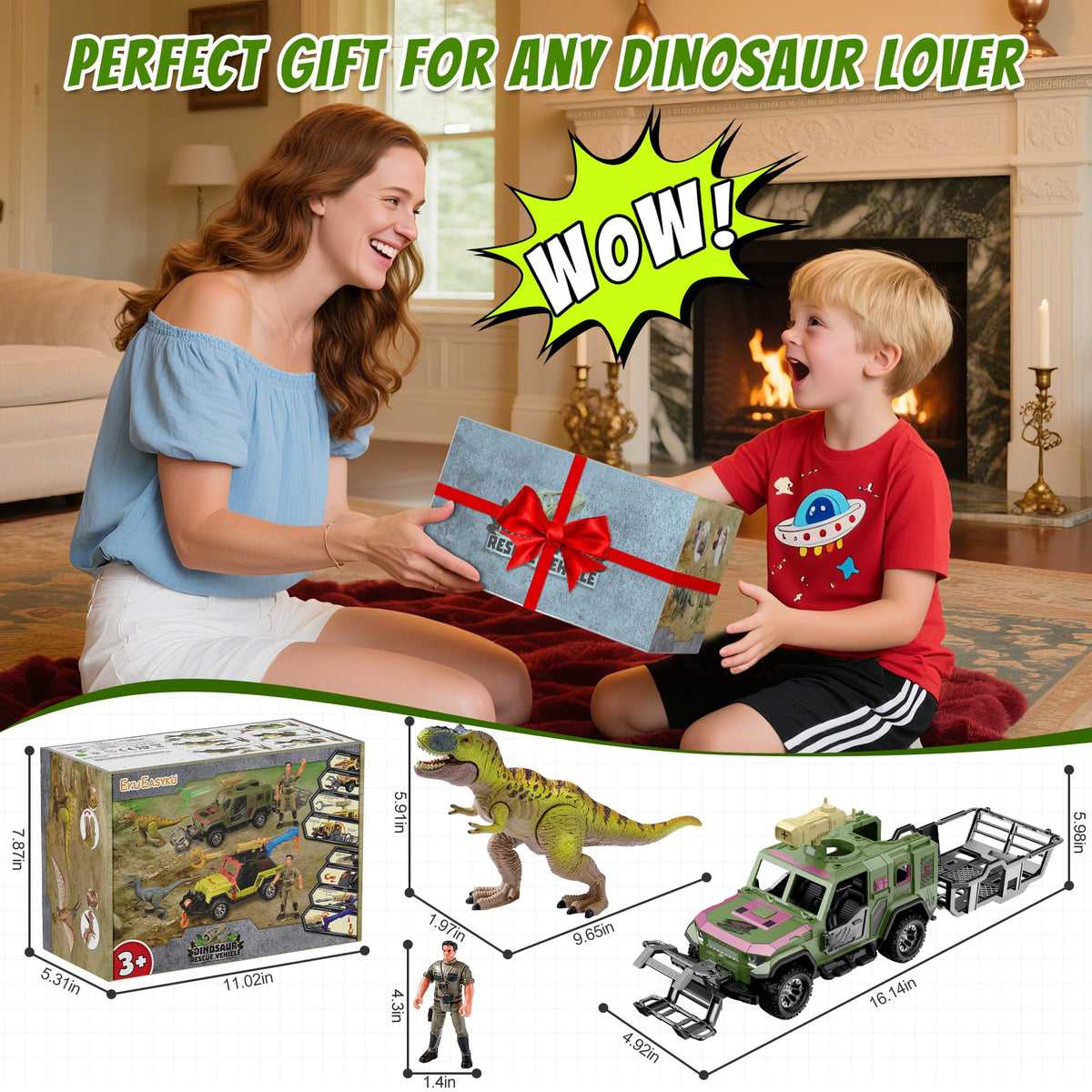 EKU Easyku rescue truck inspires imaginative role-play adventures.