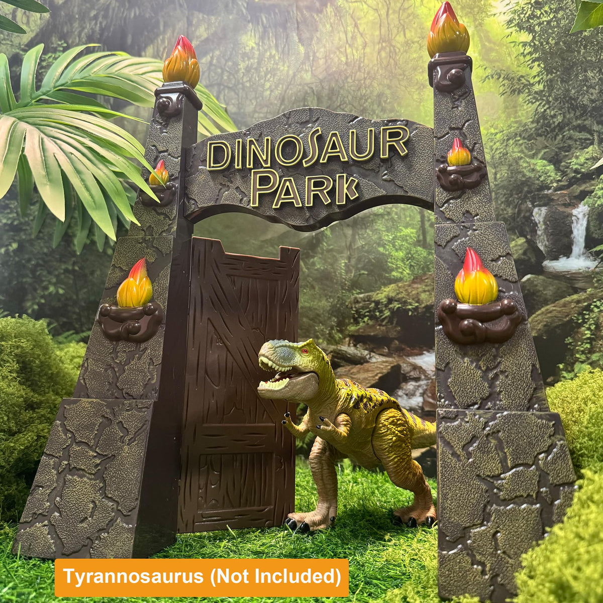 EKU EASYKU dinosaur park accessories complete a vivid mini world.