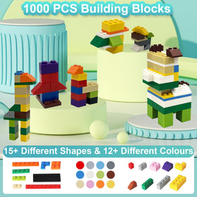 Ekuzi bricks compatible with Lego Classic for seamless mixing