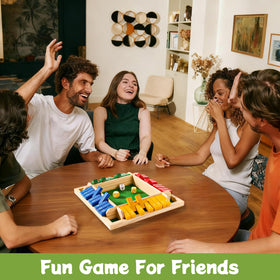 Elanbells Shut The Box portable wooden box for on-the-go play