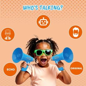 Elanbells Voice Changer for Kids original voice mode for creative play and imagination.