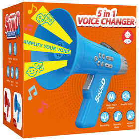 Elanbells Voice Changer for Kids showing robot effect in action for playful storytelling.