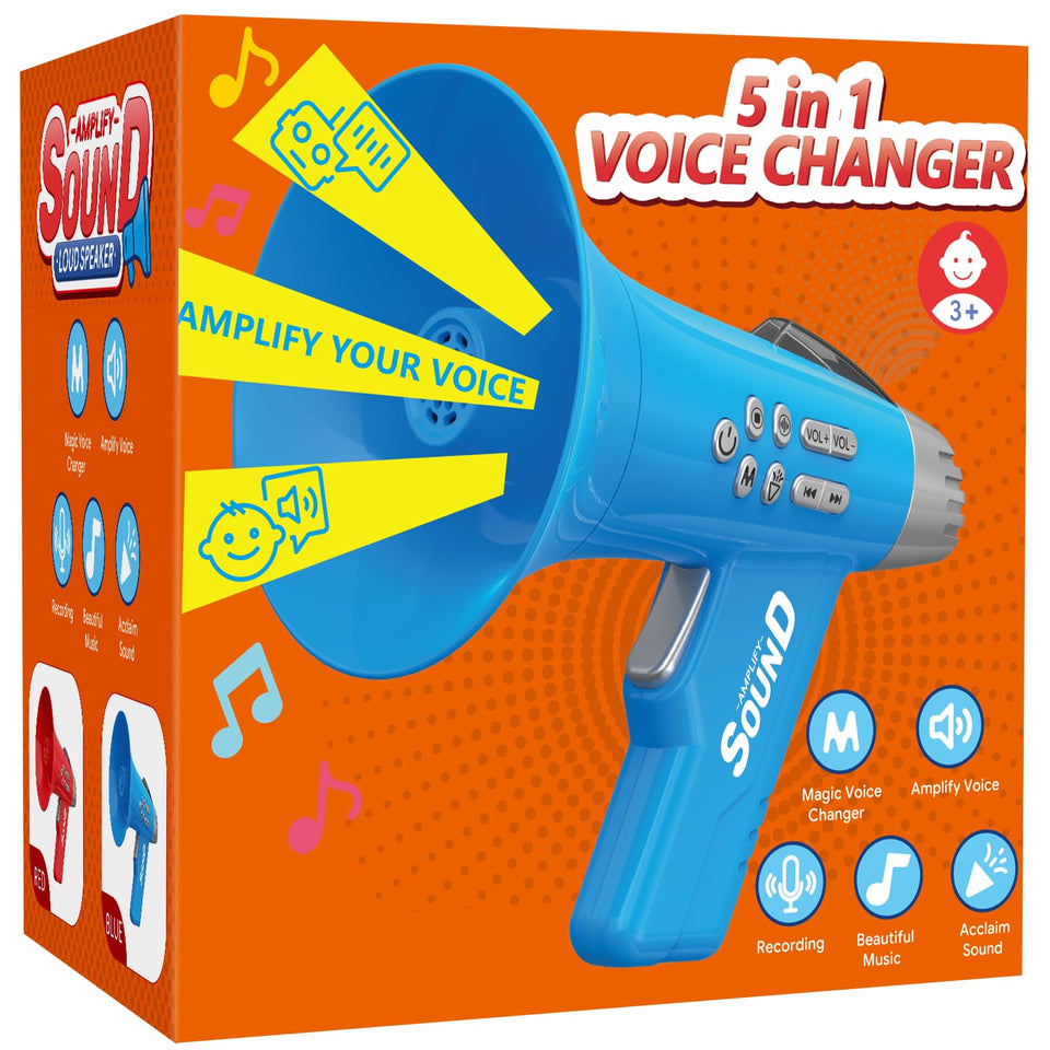 Elanbells Voice Changer for Kids showing robot effect in action for playful storytelling.
