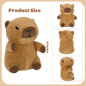 Elcoho Capybara plush outfits and hats offer playful styling options.