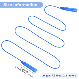 Elcoho colorful kids jump ropes variety of colors for easy party favors.