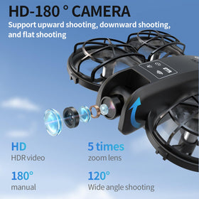 Elecci K100 Mini Drone screen controller provides real-time HD video and precise piloting.