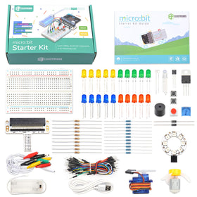 Elecfreaks Micro:bit Starter Kit front view for hands-on beginners.