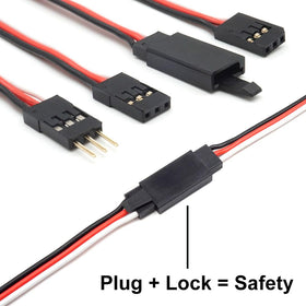 Elechawk 22AWG 3m cable provides durable power and signal paths.