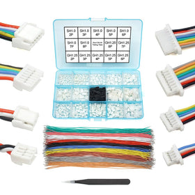 Elechawk gh1-25 to sh1-0 cables kit for flexible flight controller wiring