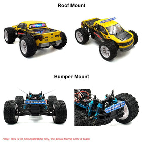 Elechawk RC LED light bar on rear bumper for safety signaling