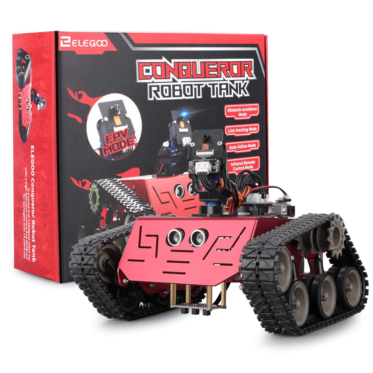 ELEGOO Conqueror assembly guide helps students learn step-by-step