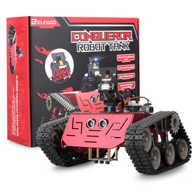 ELEGOO Conqueror assembly guide helps students learn step-by-step