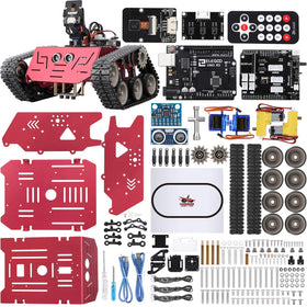 ELEGOO Conqueror robot tank kit chassis ready for STEM robotics projects