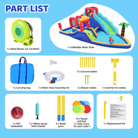 Easy inflation and deflation support quick backyard setup and storage.