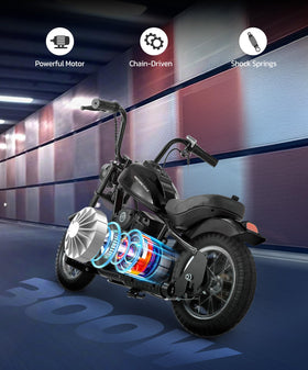 ELEMARA 12-inch air-filled tires tackle varied terrain with solid grip