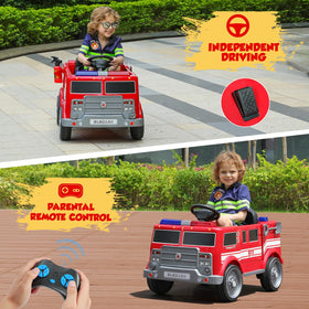 Elemara fire extinguisher storage area for imaginative rescue play.