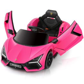 Elemara Lamborghini ride-on car exterior design offers realistic styling for immersive, imaginative play.