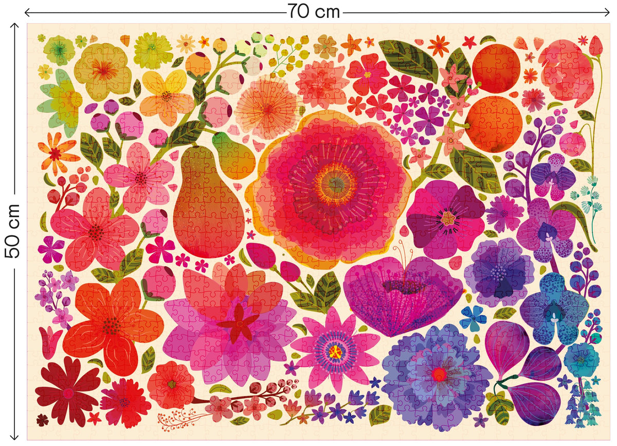 Elena Essex 1000-piece puzzle pieces highlights precise cuts for a snug fit.
