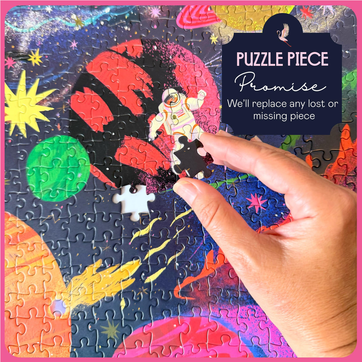 Elena Essex galaxy nebula puzzle—bright visuals inspire mindful, immersive play.