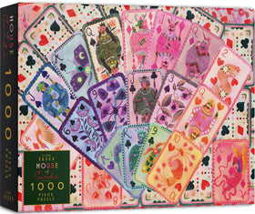 Elena Essex House of Cards puzzle box signals premium packaging for a 1000-piece challenge