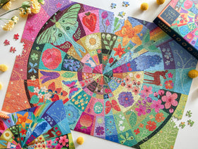 Elena Essex Matte Finish puzzle: reduced glare for comfortable viewing during long sessions