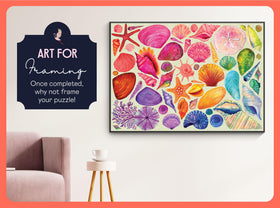 Elena Essex matte finish reduces glare on puzzle surface