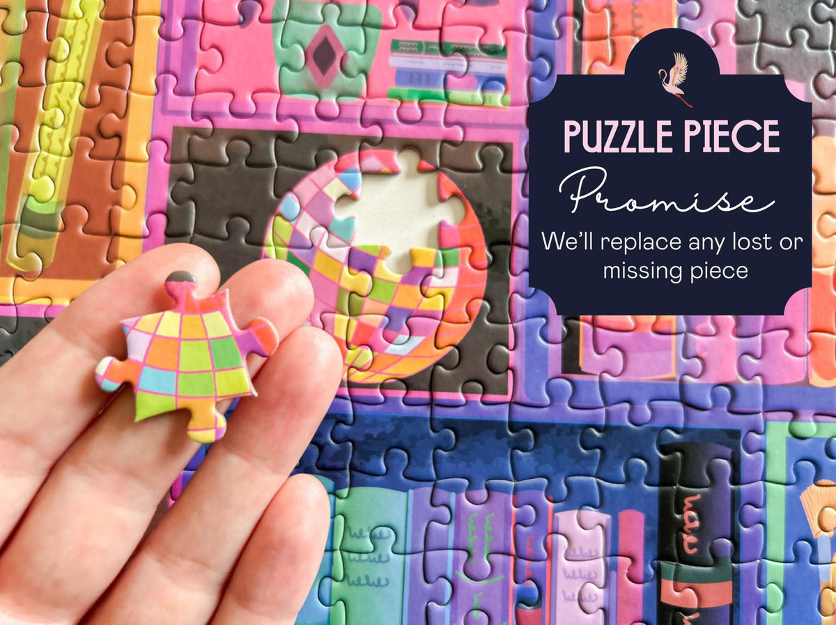 Elena Essex Matte-finish puzzle, glare-free viewing for steady assembly