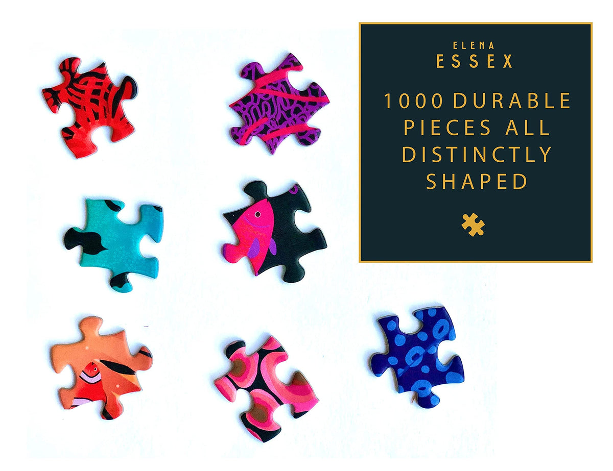 Elena Essex Night Reef 1000-piece puzzle for adults offers mindful entertainment