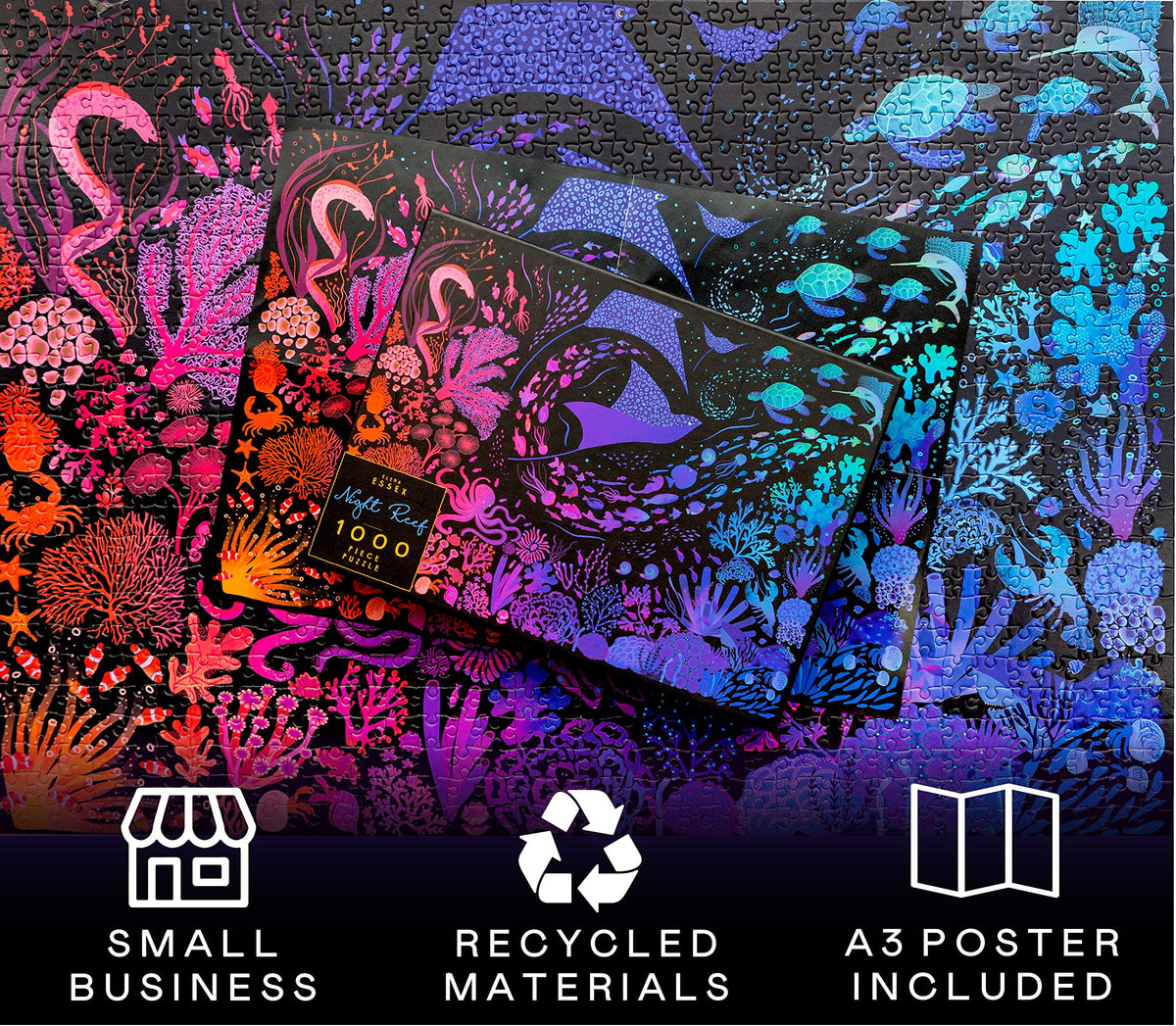 Elena Essex Night Reef poster included to aid completion and reference