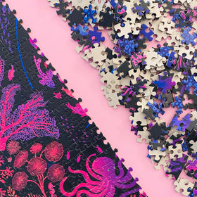 Elena Essex Night Reef puzzle made from non-toxic recycled materials