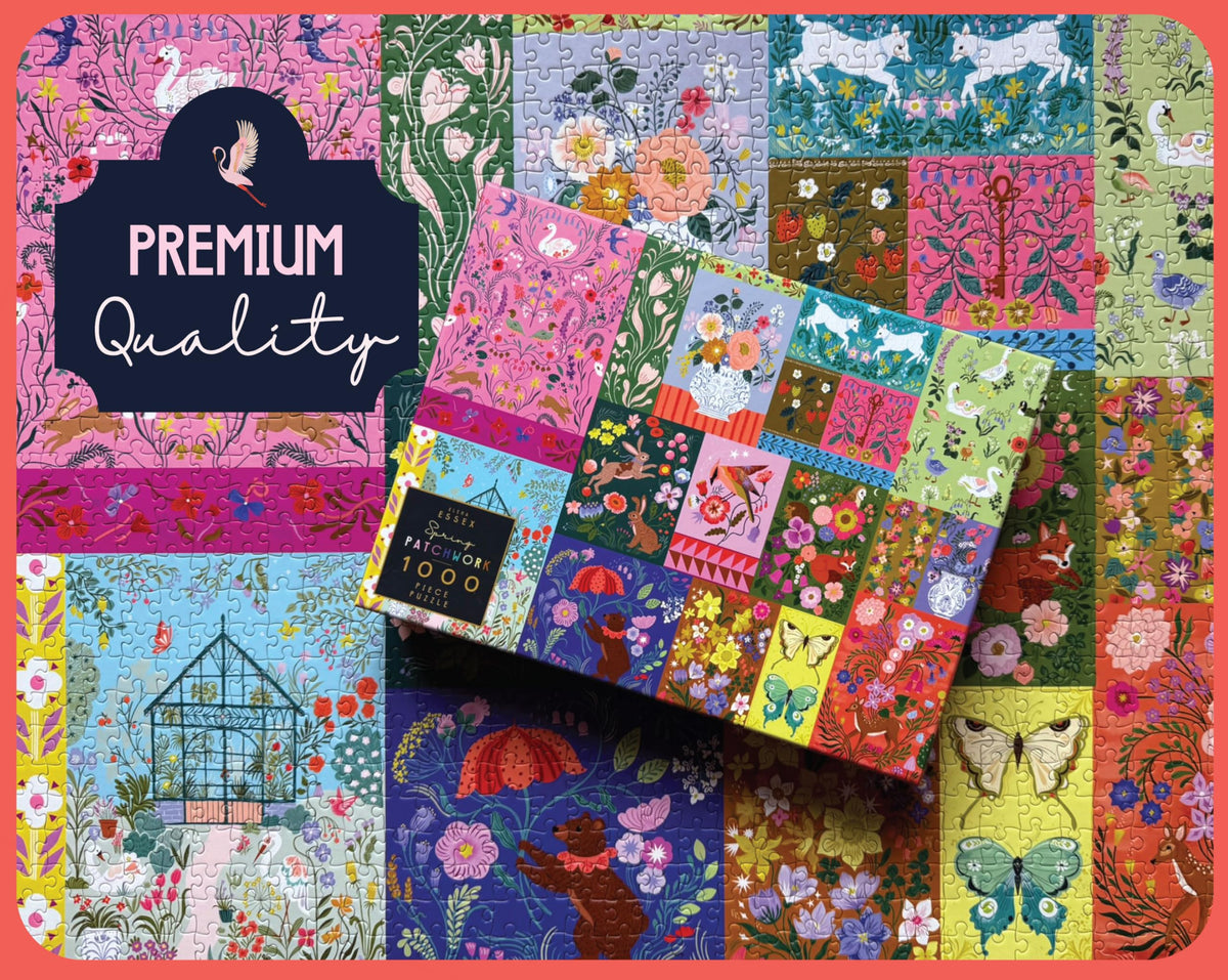 Elena Essex puzzle assembly in progress illustrates a rewarding, family-friendly activity.