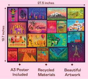 Elena Essex puzzles matte finish reduces glare during assembly