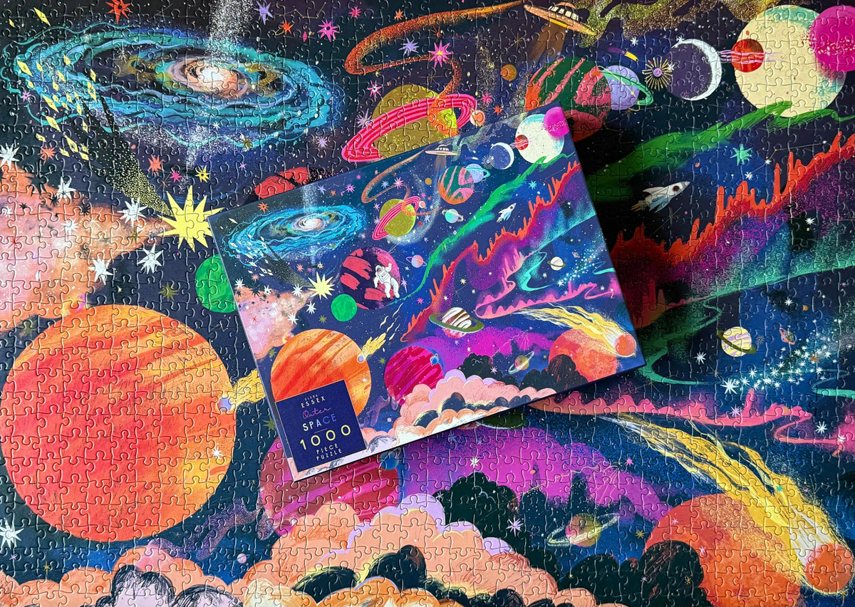 Elena Essex rocket and spacecraft puzzle—great option for group evenings or quiet focus.