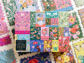 Elena Essex Spring Patchwork nature imagery celebrates wildlife and seasonal scenery.