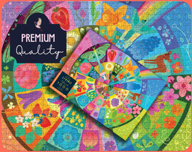 Elena Essex Spring-Summer Flowers puzzle: bright petals to spark calm focus while you assemble