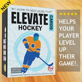 Elevate Cards travel-case showing portable training kit for games and practices.