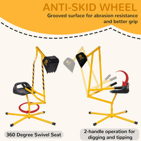 Elevon outdoor toy withstands sand and snow, enabling all-season play