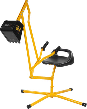 Elevon sand digger ride-on toy in yellow for outdoor play and sandbox adventures