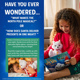 The Elf Pets Arctic Fox soft fabric invites gentle, comforting cuddles.