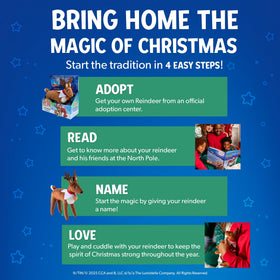 Soft Elf Pets Reindeer connects children with Santa and North Pole imagination