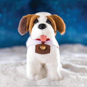 Hardbound Elf Pets Saint Bernard book for bedtime reading.