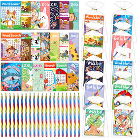 Elfew activity books collection features 20 pages for screen-free play and learning.